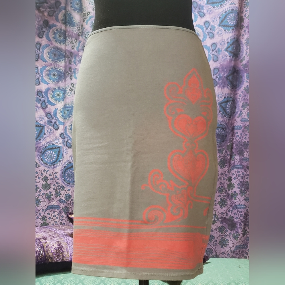 FREE PEOPLE stretchy pencil skirt sz  M